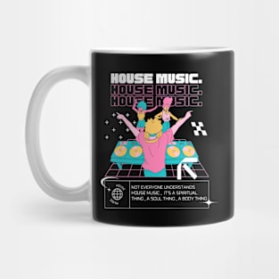 HOUSE MUSIC  - Dj Dancefloor (pink) Mug